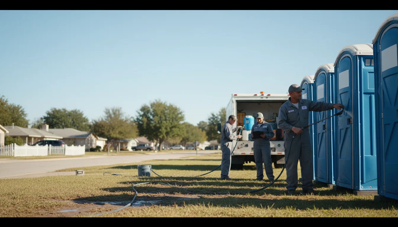 Long-Term Portable Toilet Rental in Wiggins, MS near me